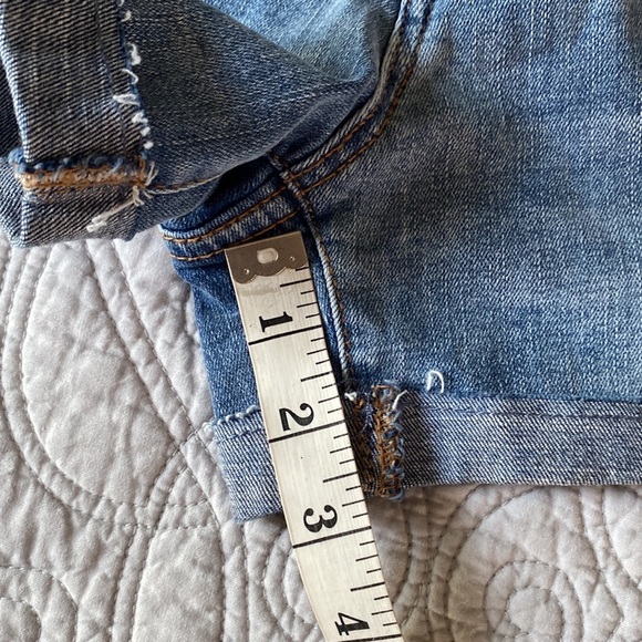 Aéropostale Midi Blue Jean Shorts - Picture 6 of 8